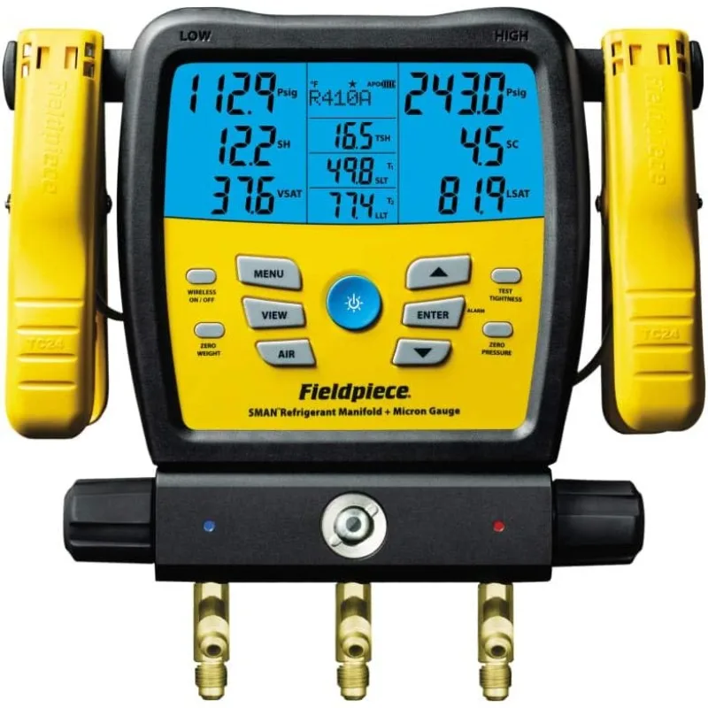 Fieldpiece SM380V مشعبات رجل ، أدوات ومعدات سوداء