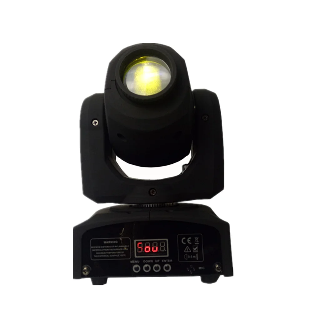 

4pcs/lot China 30w consumption spot gobo projector led mini moving head light with dmx control for night club