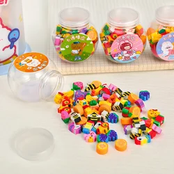 50 pcs/box bonito mini borrachas kawaii frutas animais borracha borrachas coreano artigos de papelaria brinquedos do miúdo ferramenta de correção de presente material de escritório