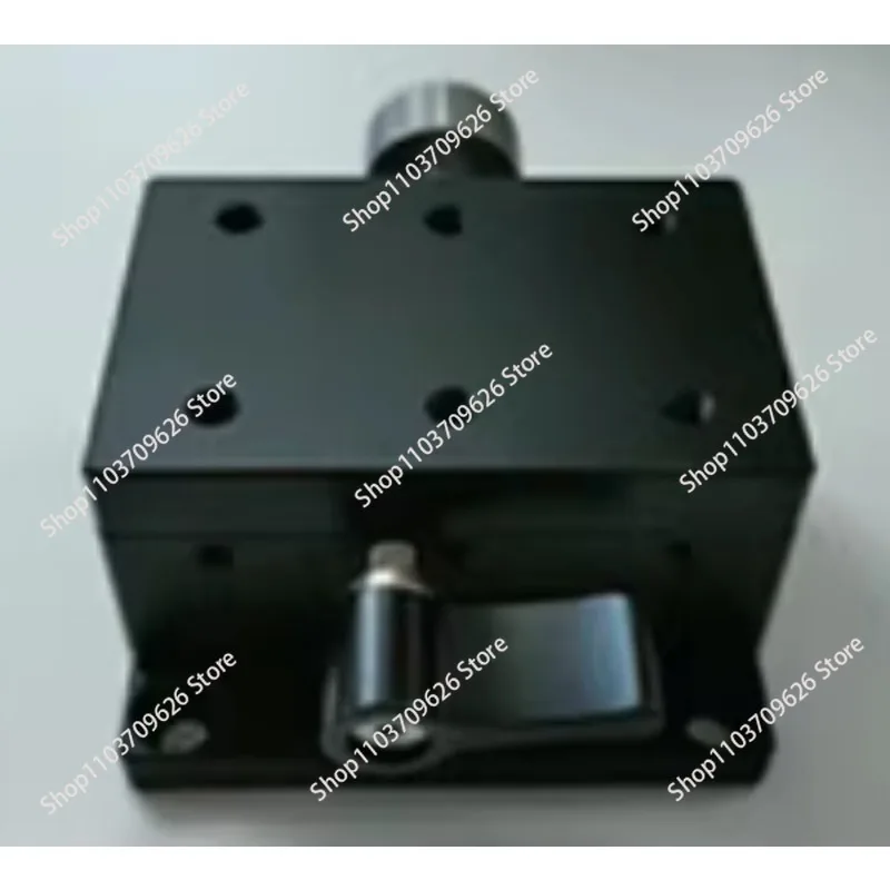 X-axis manual displacement platform for 2542 4040 4060 trimming dovetail gear rack slide