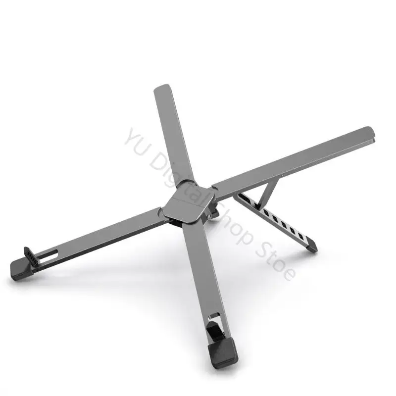 96BA Ergonomic Laptop Stand With 6 Height Setting For Optimals Viewing