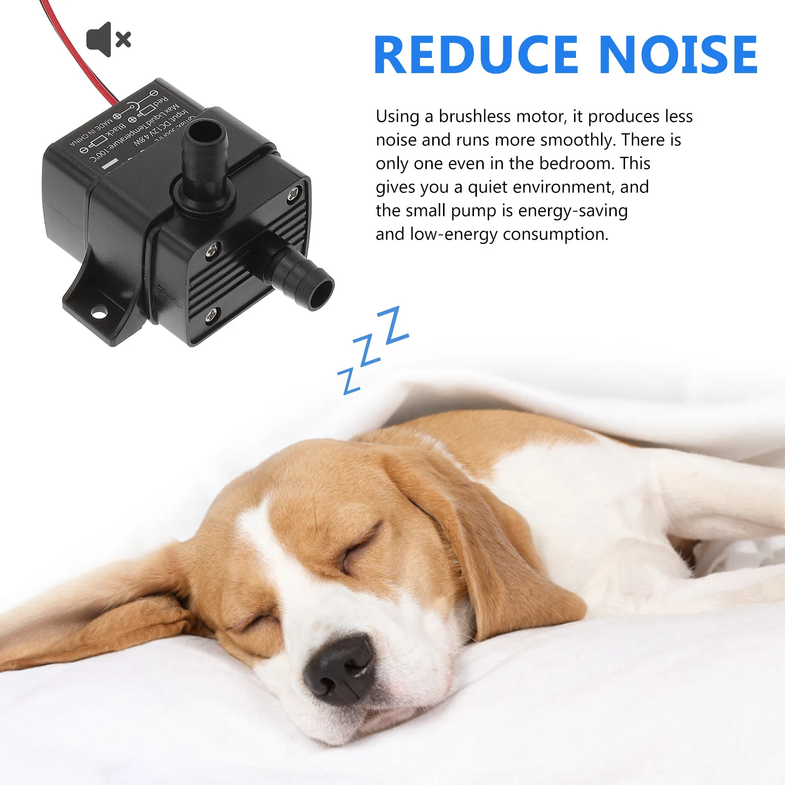 1개 미니 워터 펌프 12V DC 브러시리스 수중 펌프 어항 분수 정원 연못 냉각 시스템 저소음