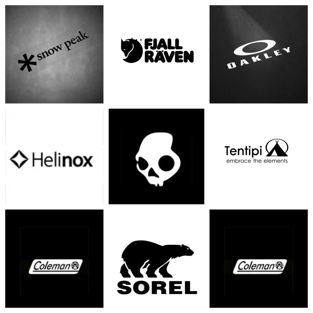 Reflective Stickers for Car Decorate White Black Engraved Stickers Camping Outdoor Brand PET Decals Snowboard Motor Sticker