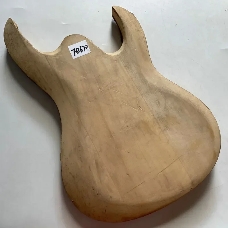 

FB670 Raw Materials ST Model Guitar Body Unfinished for Electric Guitar DIY Replace Damaged NO Pickups Solid Basswood