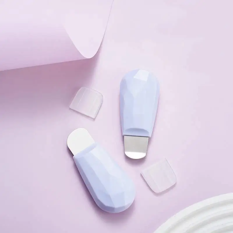 【HBA】2 In 1 Facial Blackhead Removal Tool Face Scraper For Deep Cleansing Face Spatula Nose Whitehead Remover Skin Care Tool