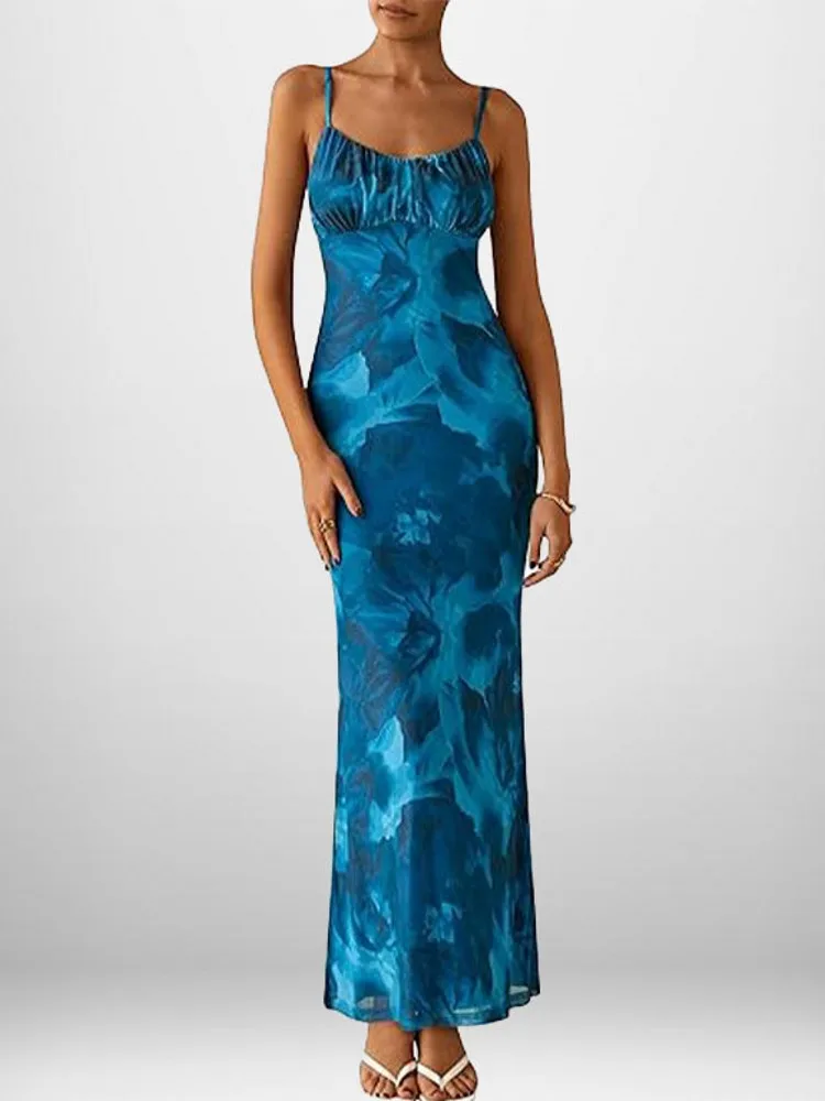 السباغيتي حزام فستان طويل المرأة 2026 الربيع الصيف الاتجاه عارية الذراعين حزام هيم منتصف الليل كلوبوير حفلة ماكسي Bodycon فساتين #2