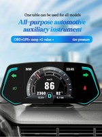 Car Electronics OBD2 GPS-HUD Gauge Speedometer Turbo RPM Alarm Temp Car Replacement Accessories Car Digital Head Up Display