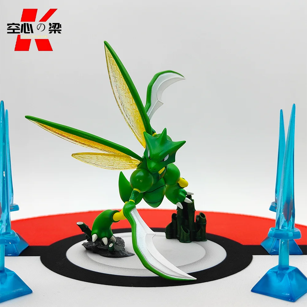 [1/20 Scale World] Scyther & Scizor & Mega Scizor Flying Mantis & Giant Pincer Mantis Toy Figure Decoration