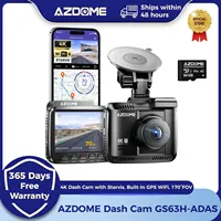 AZDOME GS63H Dash Cam 4K Built-In GPS Wi-Fi Dash Car Camera with Starvis 2.4\