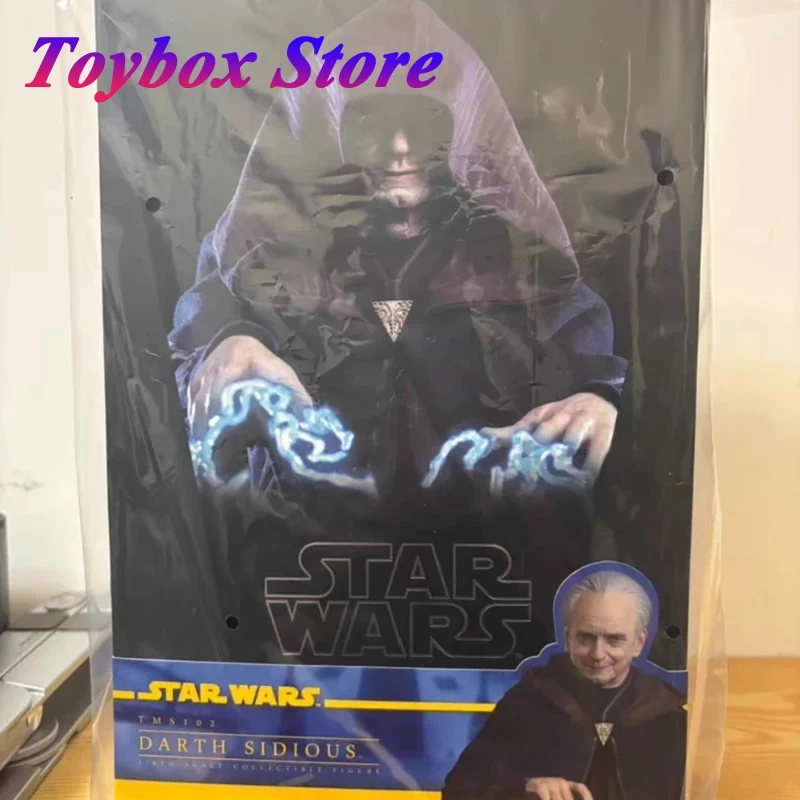 

HOTTOYS HT TMS102 1/6 Darth Sidious Man Action Figure Star Wars Gray Hair Emperor Delicate 12" Full Set Soldier Model Gift