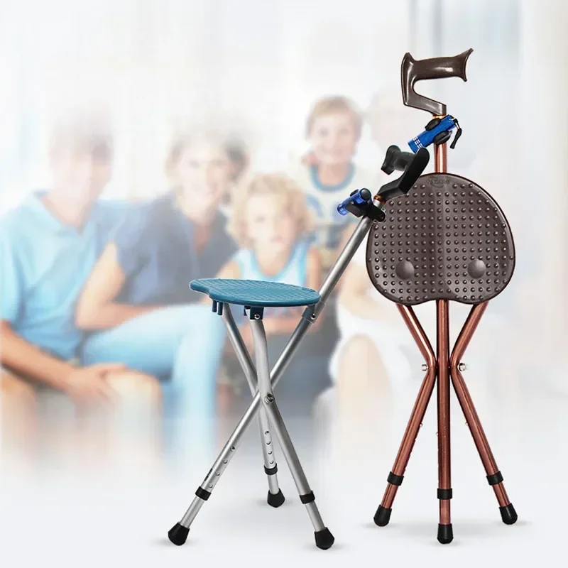 

Old People Solid Stool Ultralight Stool Walking Stick Stool Aluminium Alloy Senior Furniture Bragadura LLSC