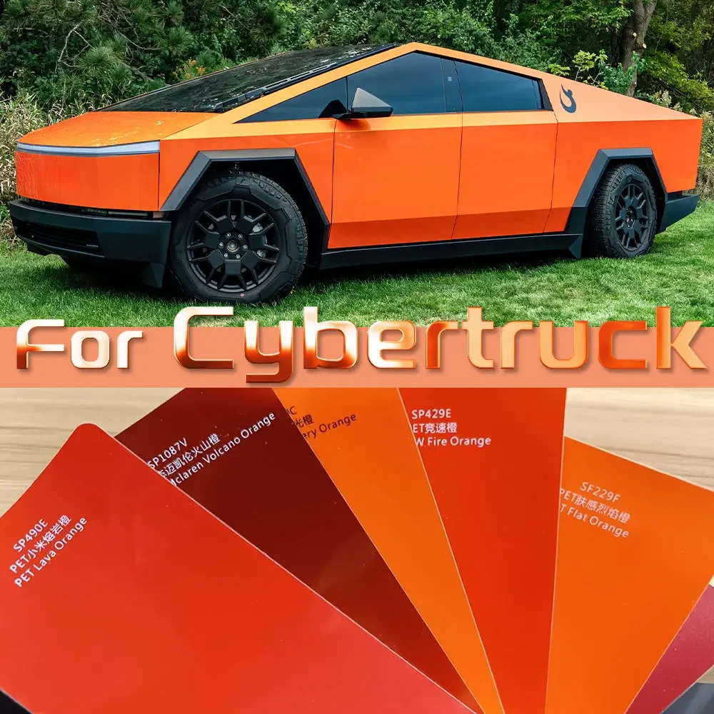 

PPF TPU Car Paint Protection Film Clear Bra Ppf Decal Kit for Tesla Cybertruck 2024-Up Anti-Scratch Trim Cars Accessories