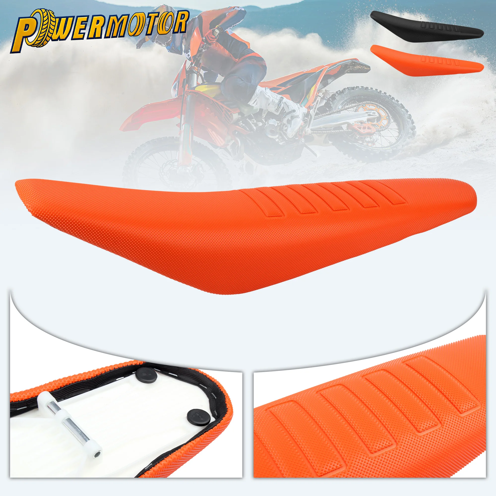 

For KTM EXC 300 Motocross Seat Cushion Enduro EXCF SX SXF XC XCF XCW XCFW 125-500 2020-2023 Dirt Bike Non-slip Seat Accessories