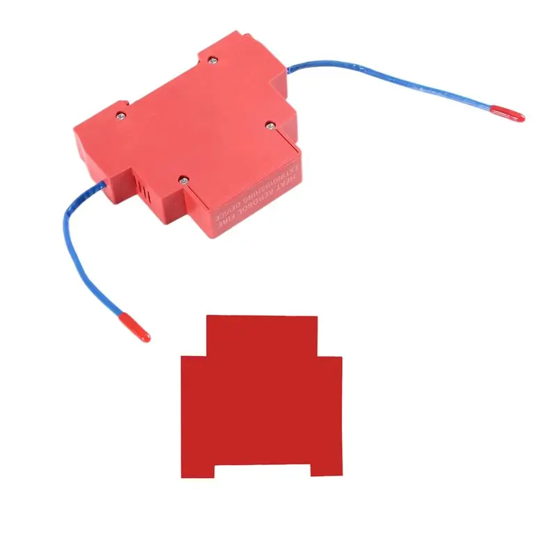 Hot Aerosol Fire DIN Rail Retardant Device Non-Pollution Household Automatic Dual-Line Design Fire Extinguishing Device