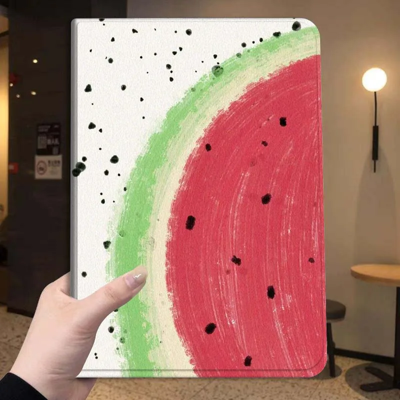 Cartoon Watermelon For Samsung Galaxy Tab S11 S10 S9 S8 S7 S6 A10.1 A9 A8 A7 10.9 Lite FE Plus Inch Tablet Case
