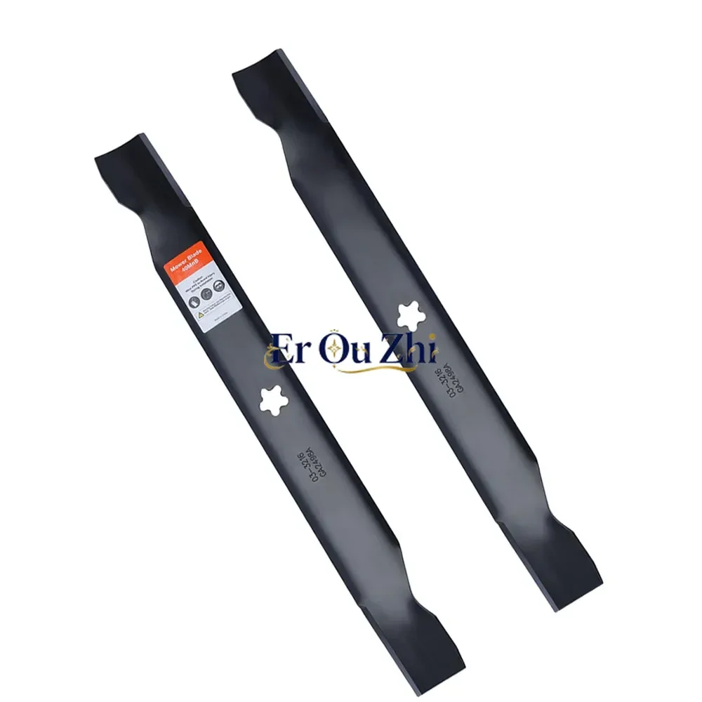 2pcs 138971 Mower Blades for Craftsman LT1000 LT2000 42inch Riding Mower Poulan Pro Husqvarna 42'' Deck Lawn Tractor