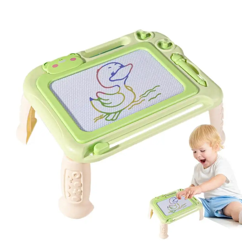 Magnetic Writing Board Kid's Doodle Board For Learning Fine Motor Skills Toy With Four Detachable Legs For Home Outdoors School