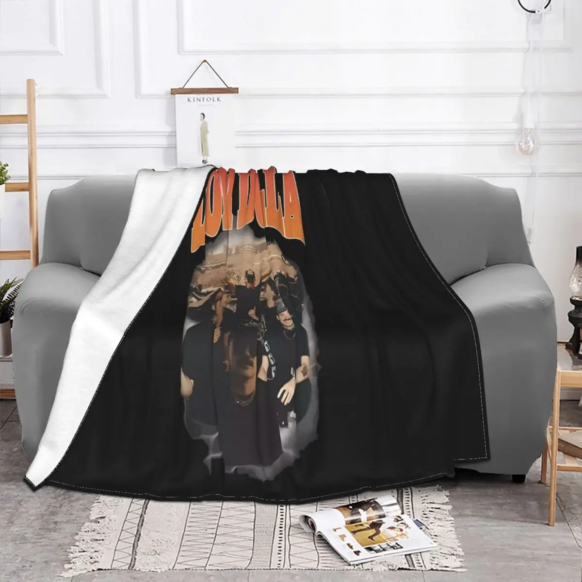 Dom Dolla Edm Style Bootleg Rap Dom Dolla Plush Knee Blanket Couple Blankets Blankets And Blankets Throw Blanket