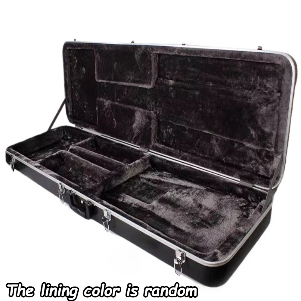 ABS Bass Case Rectangular Electric Bass Bag Instrument Protection and Storage Portable Guitar Case Musical Instrument Parts