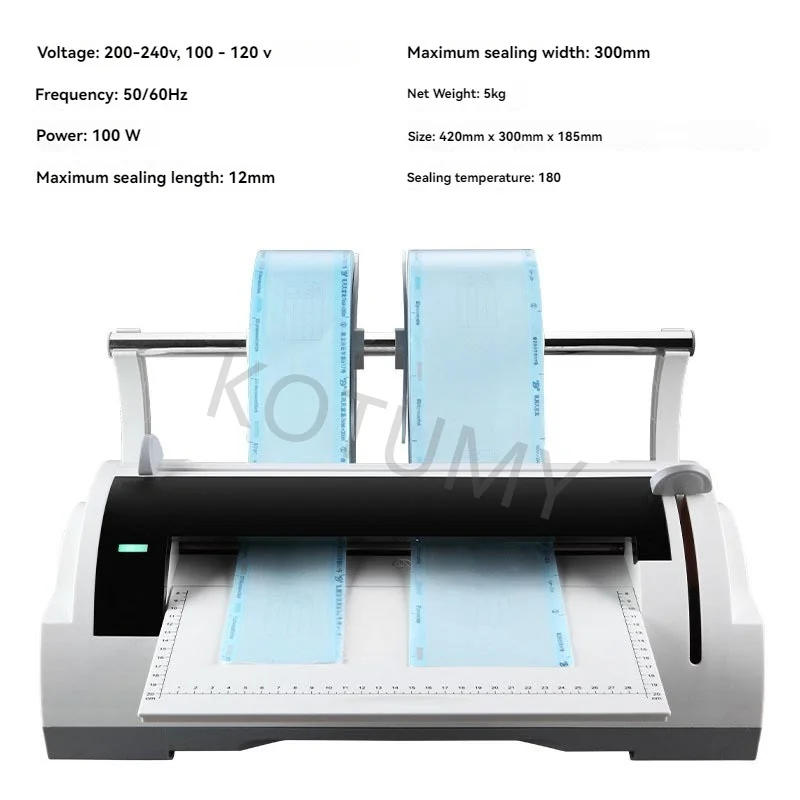 Heat Sealing Machine For High Temperature Resistant Pouches Stable Sealer For Packaging Workshop Batch Bag Sealing Equipment
