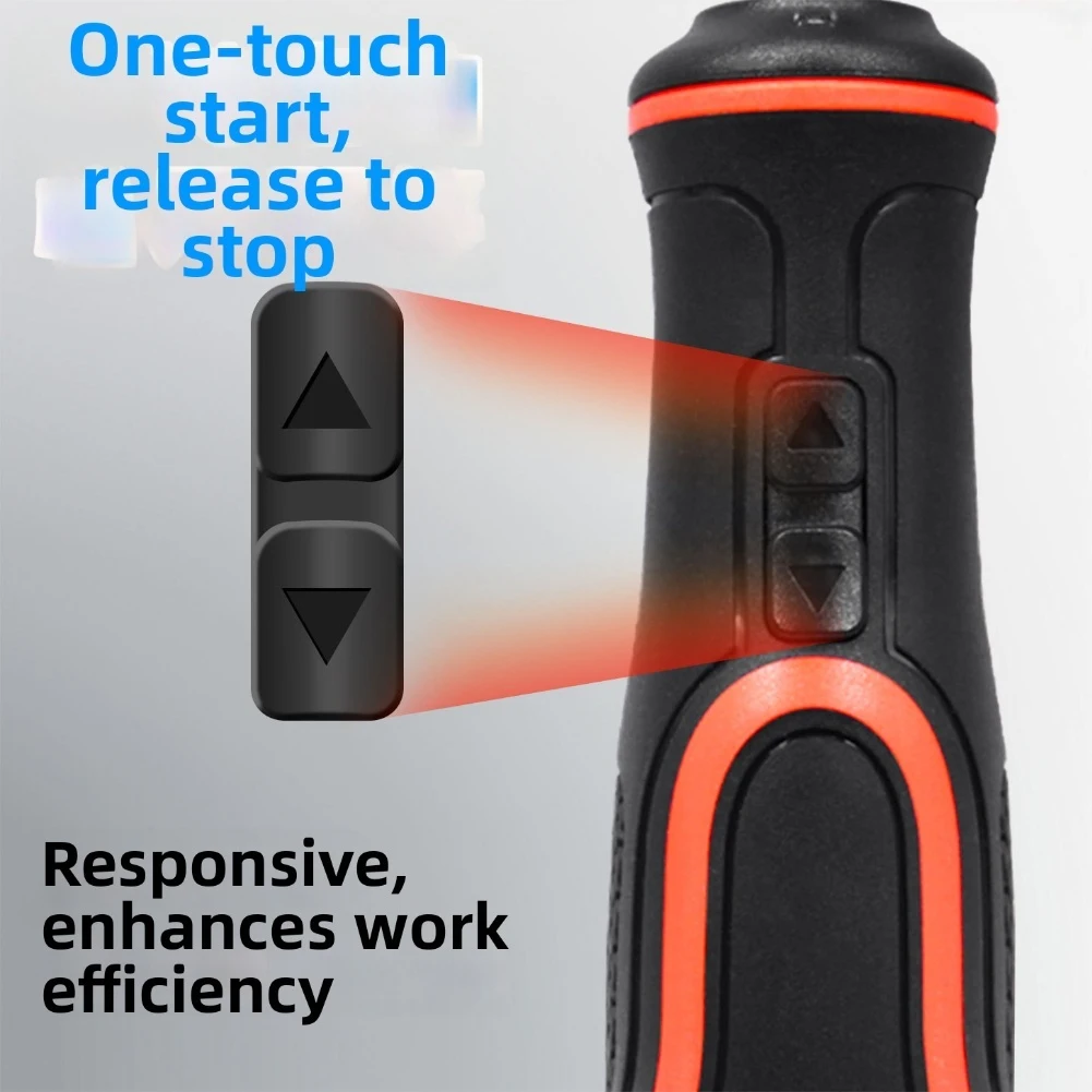 

Electric screwdriver 15 in one with 6 torque levels quick release chuck safety clamp and dual mode forward reverse rotation