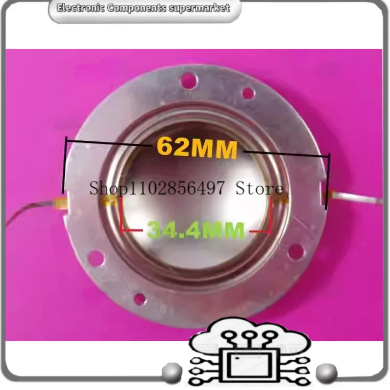 Комплект из 4 диафрагмы для драйвера динамика Behringer Eurolive 34T120H8 B114 B115, 1,35 дюйма