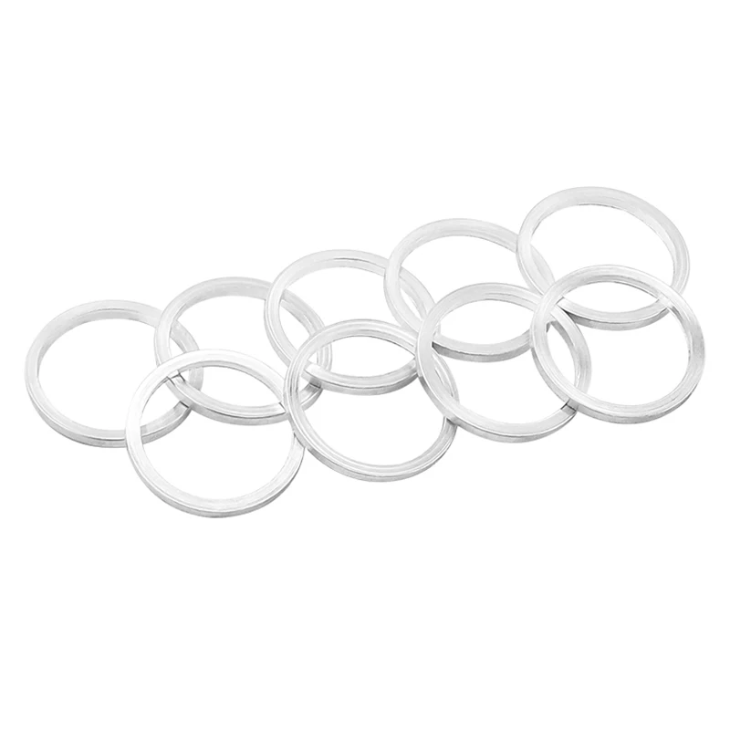 MUQZI 10PCS Chainring Bolt Washer 1mm 2mm Single Double Chain Wheel Spacers Bike Chainwheel Screw Gasket