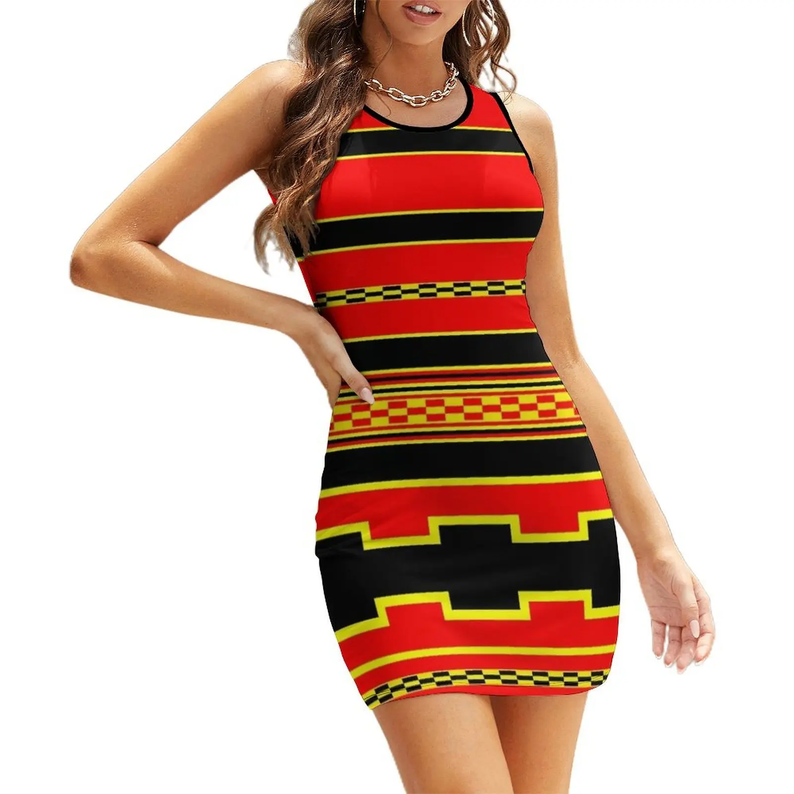 

Wolaita Sleeveless Sundress Dresses for wedding party women's evening dresses women's fashion dresses sexy dress for women