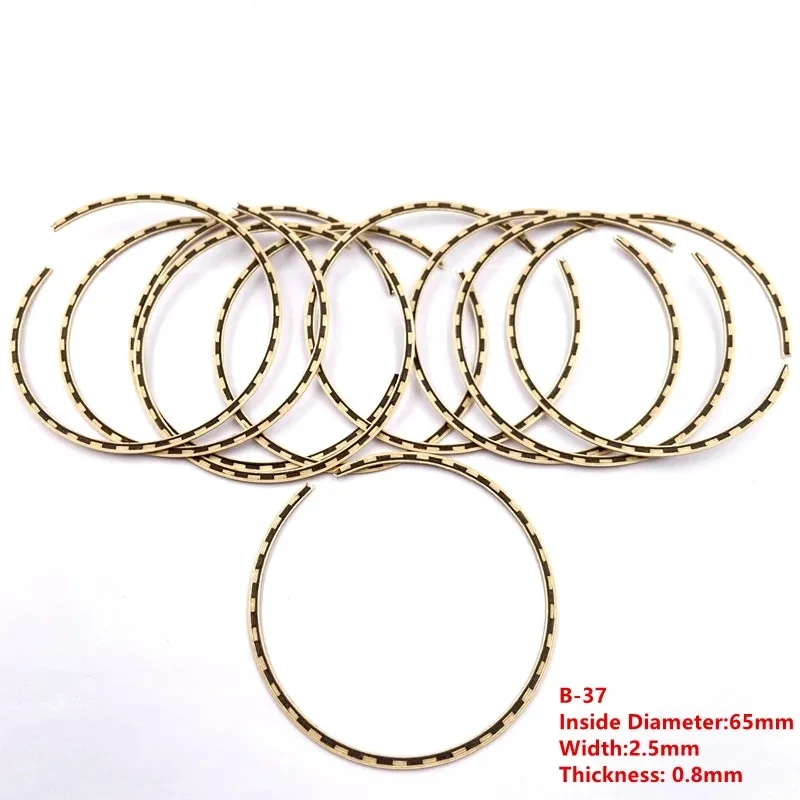 10 Buah Tatahan Ukulele Roset Kayu Gaya Berbeda, 100% Aksesori Suku Cadang Ukulele Buatan Tangan