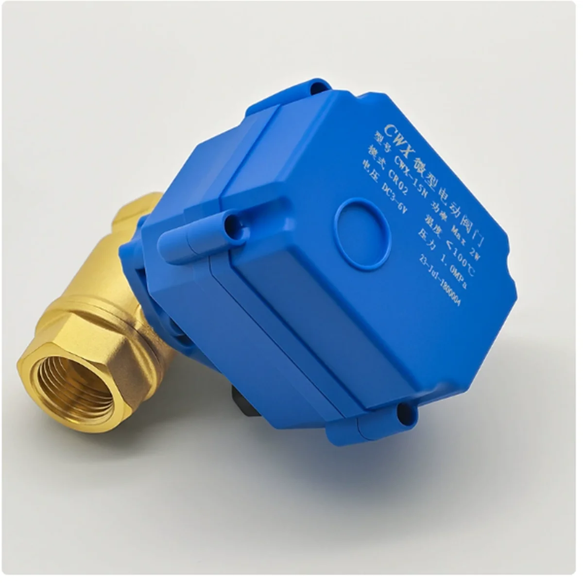 DN15 DN20 DN25 Brass Two Way Electric Ball Valve CR01 CR02 CR03 CR04 CR05 DC5V 12V 24V AC220V motorized valve for water