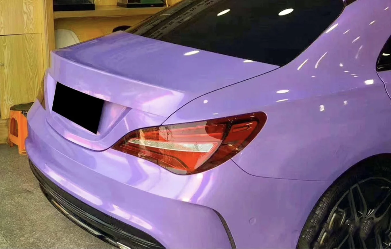 1,52 * 17 Meter Candy Purple Aufkleber Auto Wrappens Car Vinyl Wrap