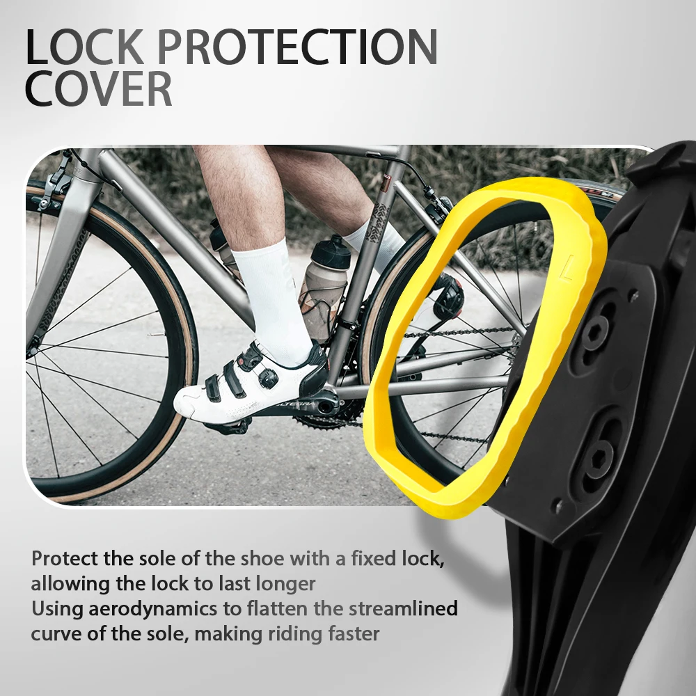 for Wahoo SpeedPlay Zero Road Bicycle Self-Locking Pedal Cover Aerodynamic Enclosure Pneumatic Frame COMP Zero Bike Parts - view 3