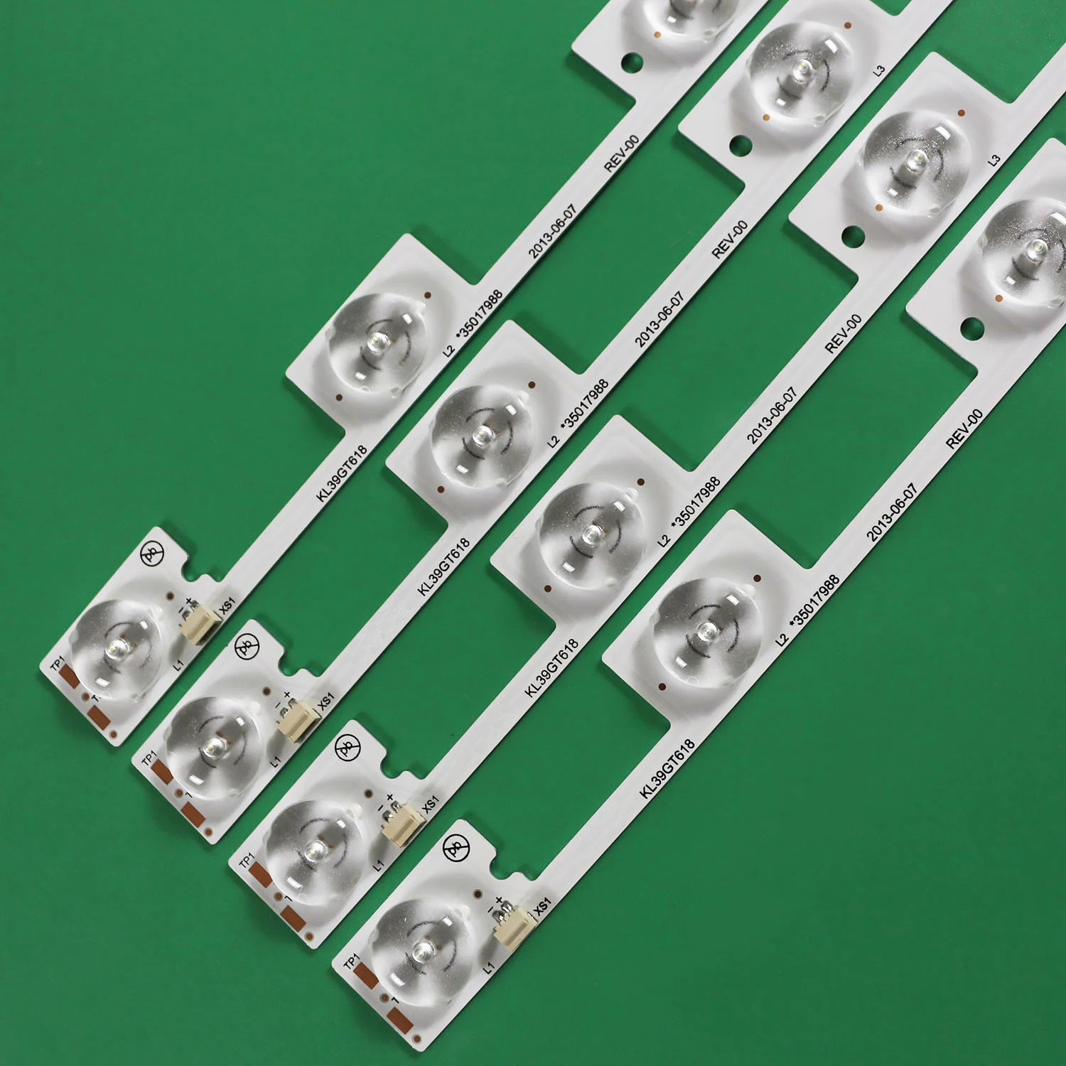 1/5/10kits LED backlight lamp strip for 39Inch TV KL39GT618 35017988 5 LEDs*6V 307mm DL3945i DL3945i(a)