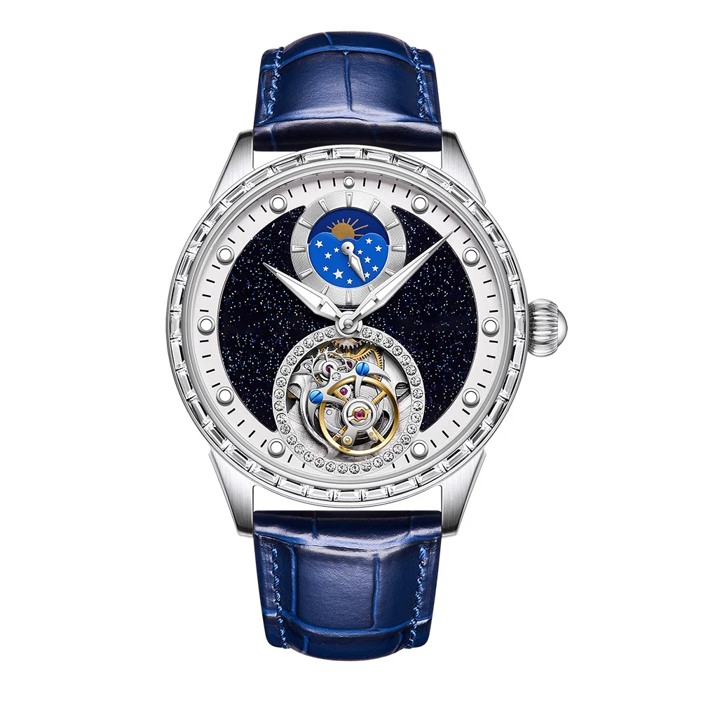Tourbillon Master Men's Watch 2025 Limited Edition Luxury Business Watch Father Gift Automatic Movement