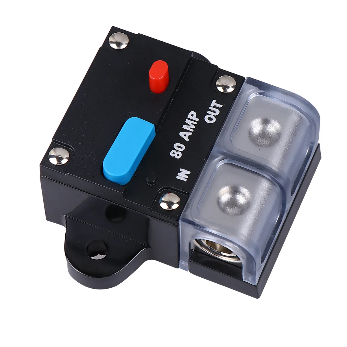 

80 A Car Circuit Breaker Manual Reset Power Supply Self-recovery Resettable for Auto