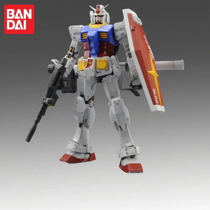 

In Stock Bandai Original Mg 1/100 Mg-gundam Gundam Action Figure Model Doll Brand New Boxed Anime Characters Toys Model Garage