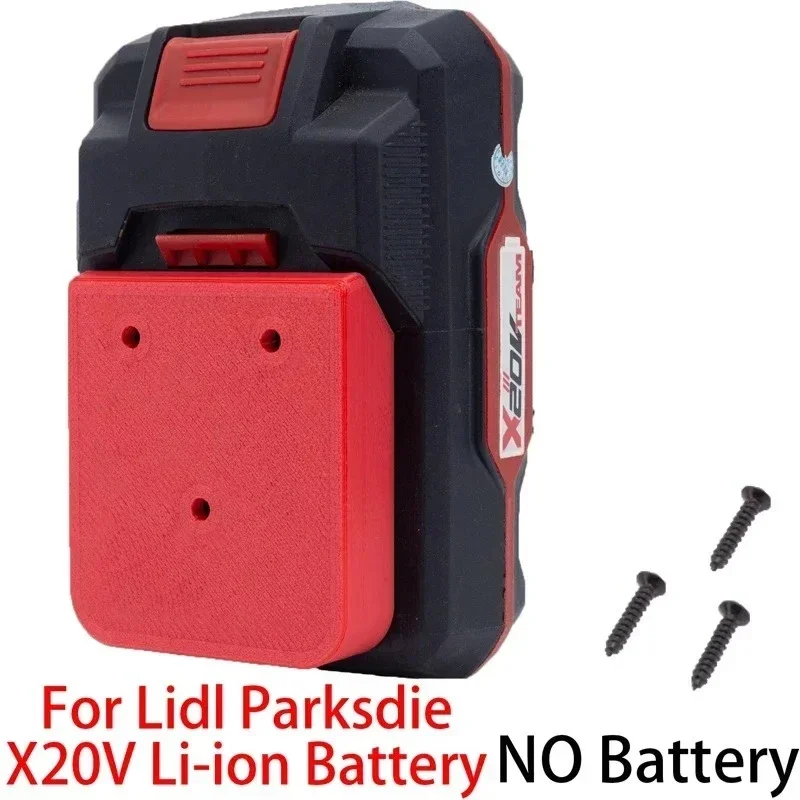 Lidl-suporte de Parede de Lítio Suporte Dock Holder Suporte com Parafusos X20v Team Series Ferramenta Bateria Não Incluída Lipo Pcs Pcs