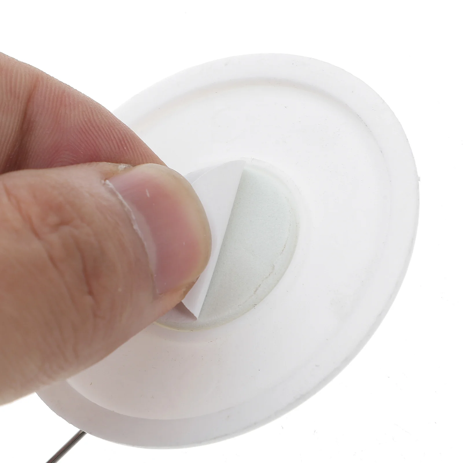 6 قطعة كليب على القرص المستدير حامل بطاقة السعر Abs تسجيل كليب لعرض البيع بالتجزئة سوبر ماركت الرف التسمية أصحاب قابلة لإعادة الاستخدام البلاستيك #4