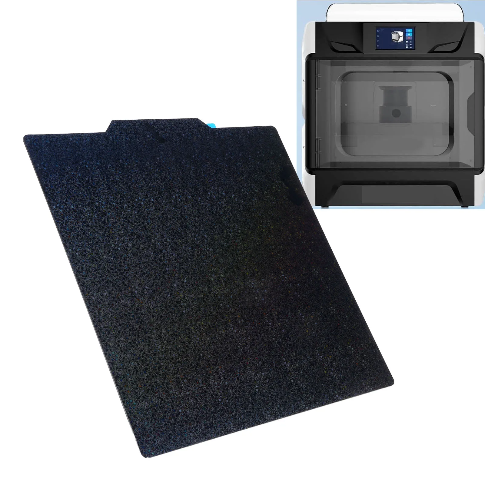 

3D Printer Build Sheet High Flatness Smoothly PEY and PEO 3D Printer Build Plate 330x330mm Strong Adhesion for Tronxy X3S X5SA