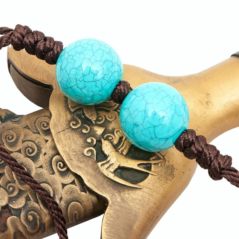 Ice Silk Tai Chi Sword Accessories Sword Tassel Kung Fu Wushu Chinese Traditional Ear Hanging Ribbon Short Middle Long Blue Bead