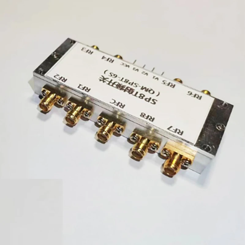 DC-8Ghz SP8T RF Electronic Switch Control Single Pole Multi-throw For Radio Amplifier Aerospace Communications 433M GPS 2.4G,5G