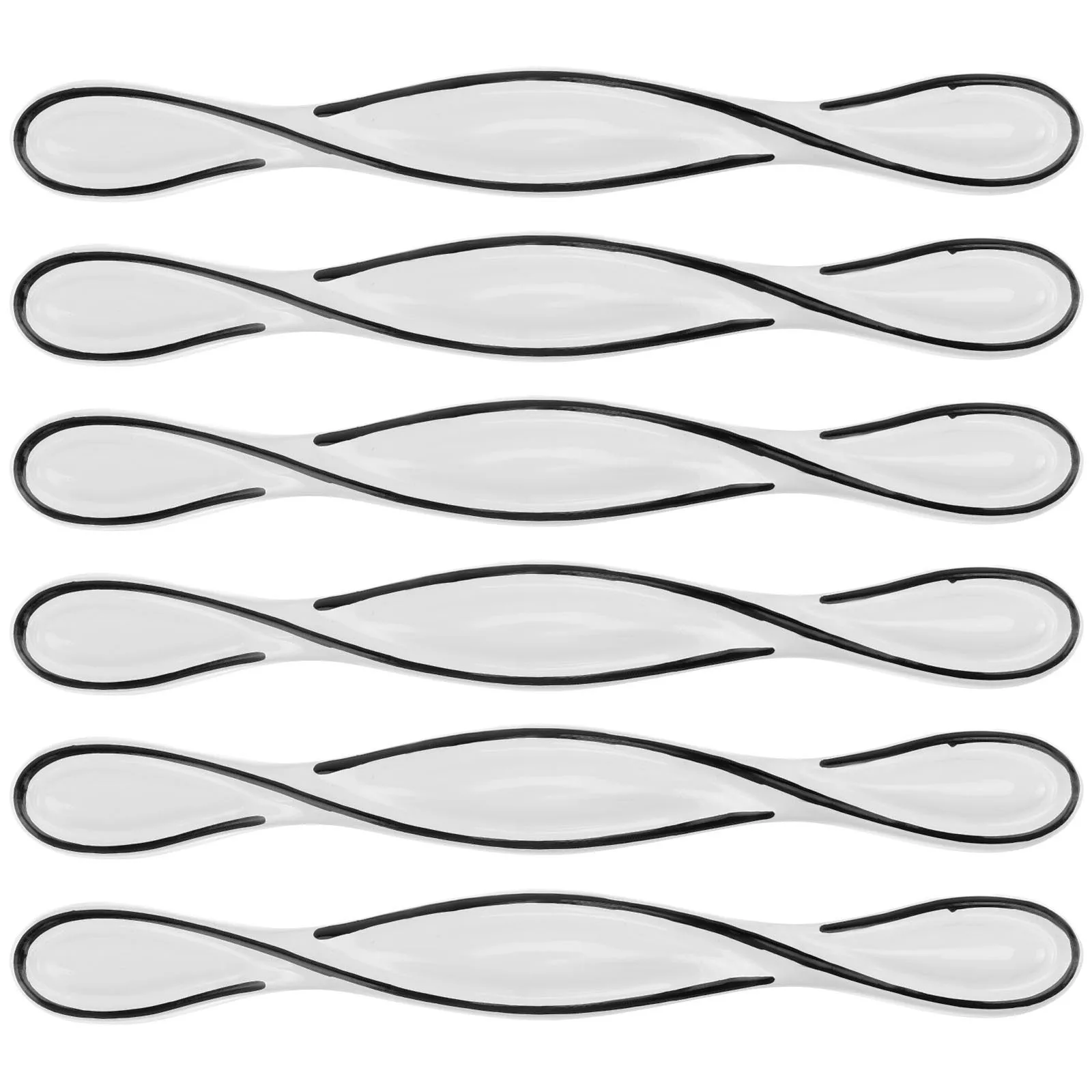 6Pcs Vintage Cabinet Handles Aluminum Alloy Durable Wardrobe Door Pulls Thickened Kitchen Drawer Knobs Alloy Door Handles