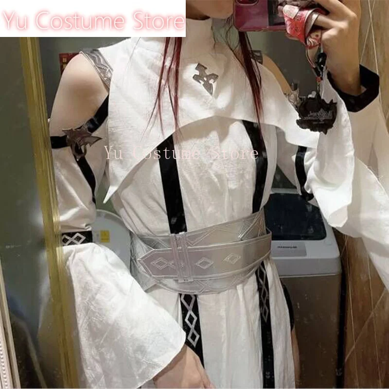 Yu Final Fantasy 14 Asphodelus Albus Treat Cosplay Costume Cos Game Anime Party Uniform Hallowen Play Role Clothes Clothing