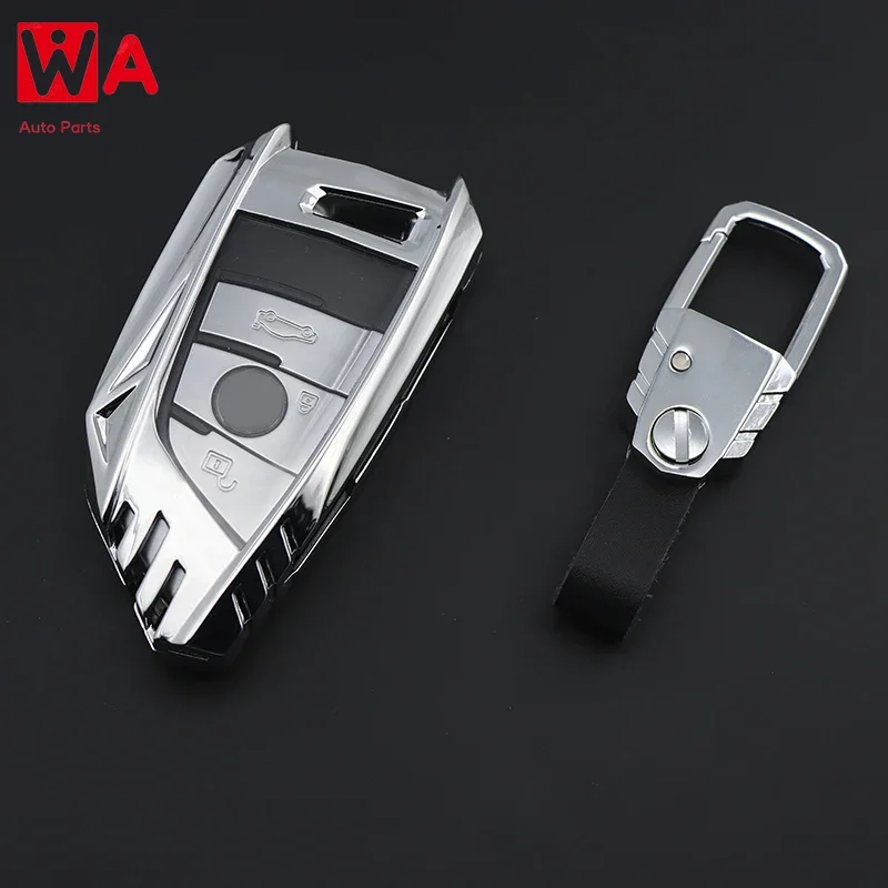 

Alloy Car Remote Key Case Cover Shell Fob For BMW X1 X3 X5 X6 X7 1 3 5 6 7 Series G20 G30 G11 F15 F16 G01 G02 F48 Keyless