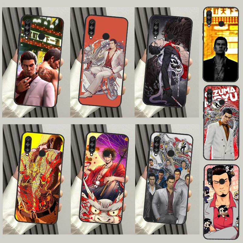 Yakuza 0 Game Case For Huawei Honor X9a X7 X8 X9 50 70 P20 P30 P40 Lite Mate 50 P50 Pro Nova 5T P Smart