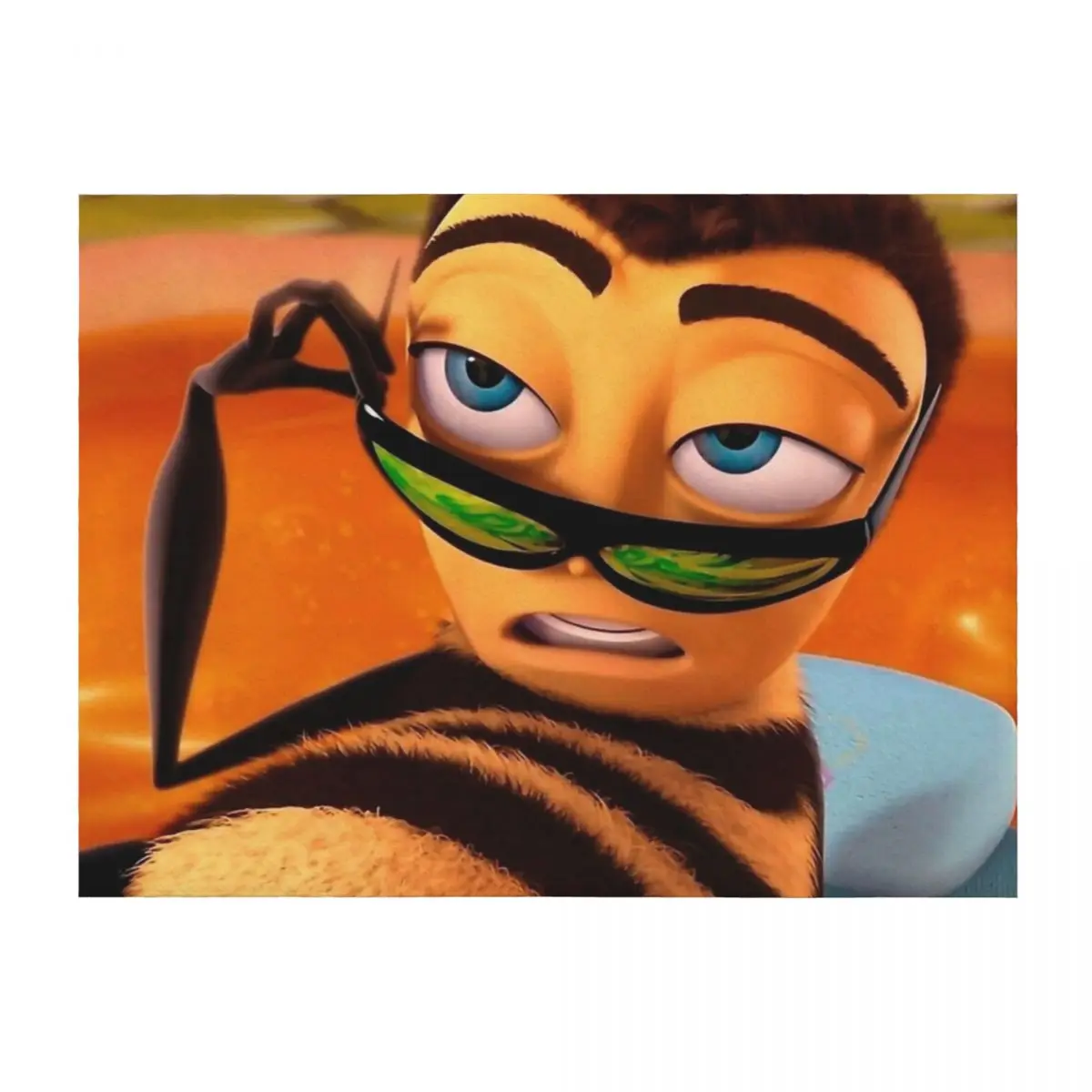 

Barry Benson Bee Movie Meme Throw Blanket Thins For Sofa Thin Bed linens Cute Plaid Blankets