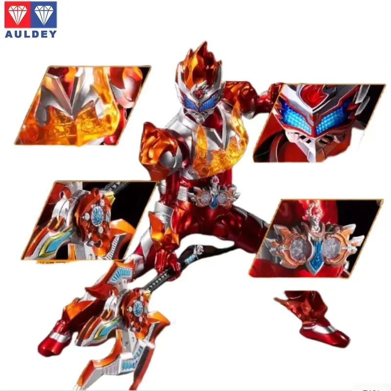 

In Stock AULDEY‌ Armor Warrior Soul Series Detached Tile Xingtian Hellfire Can Do Figure Model Collection Holiday Gifts