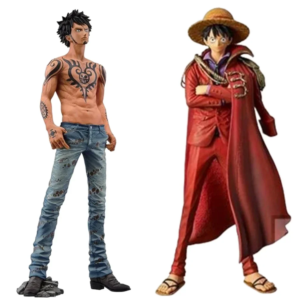 

Bandai Оригинальное Аниме ONE PIECE Banpresto KING OF ARTIST KOA Коллекционная Фигурка D.Water Law D.Luffy 20th игрушечные модели, подарки