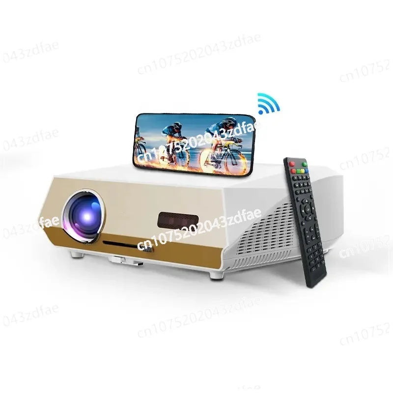 

Проектор для офиса, уличный проектор с Bluetooth Full HD Wi-Fi, портативный проектор с поддержкой 4K, домашний кинотеатр, умный проектор 4K