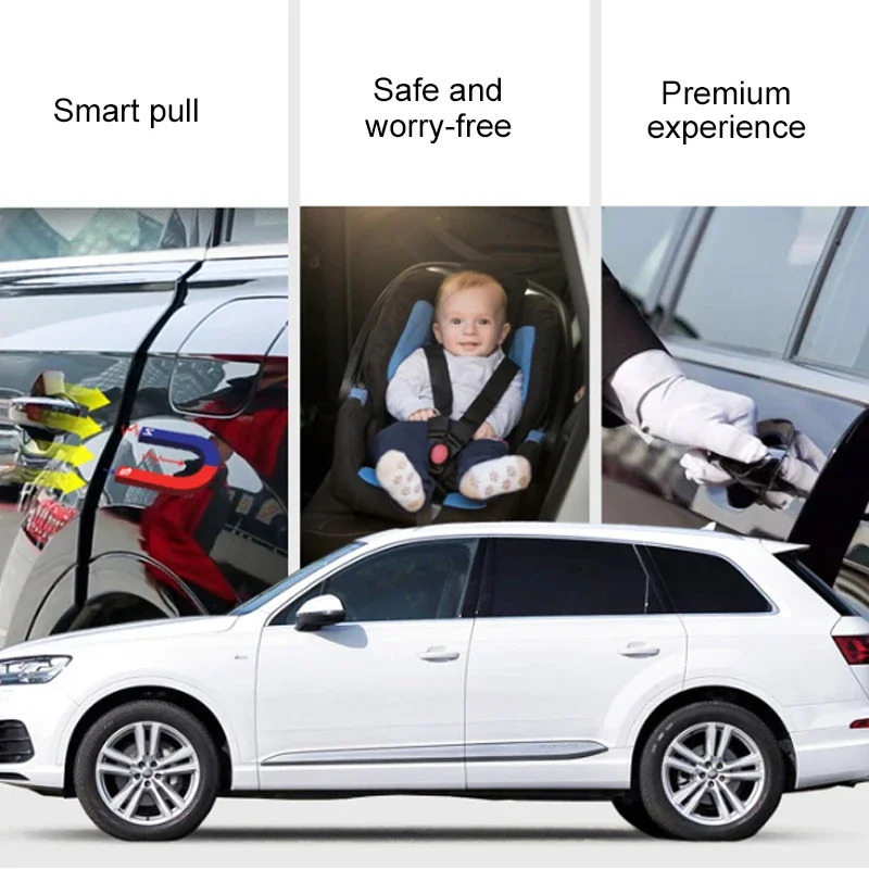 Smart Auto Electric Suction Door Lock for Land Rover Discovery Freelander Automatic Soft Close Super Silence Car Vehicle Door